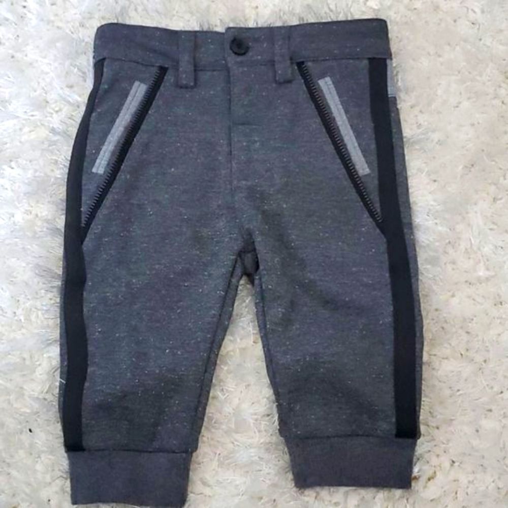 Baby boy gray pants. Troy James size 6-9months